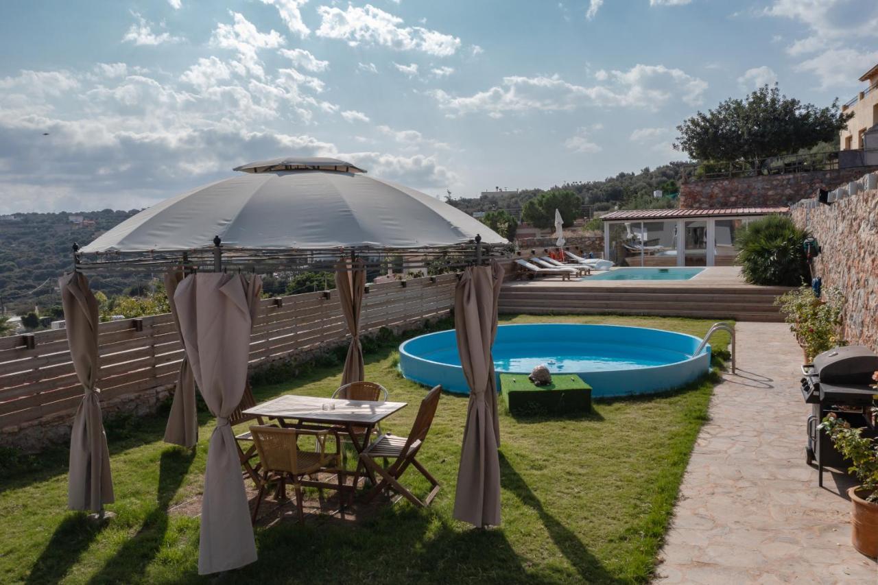 Amina Villa Agios Nikolaos Esterno foto