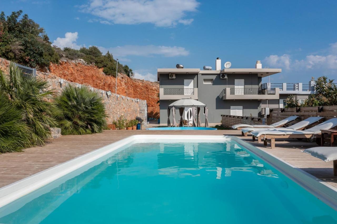 Amina Villa Agios Nikolaos Esterno foto