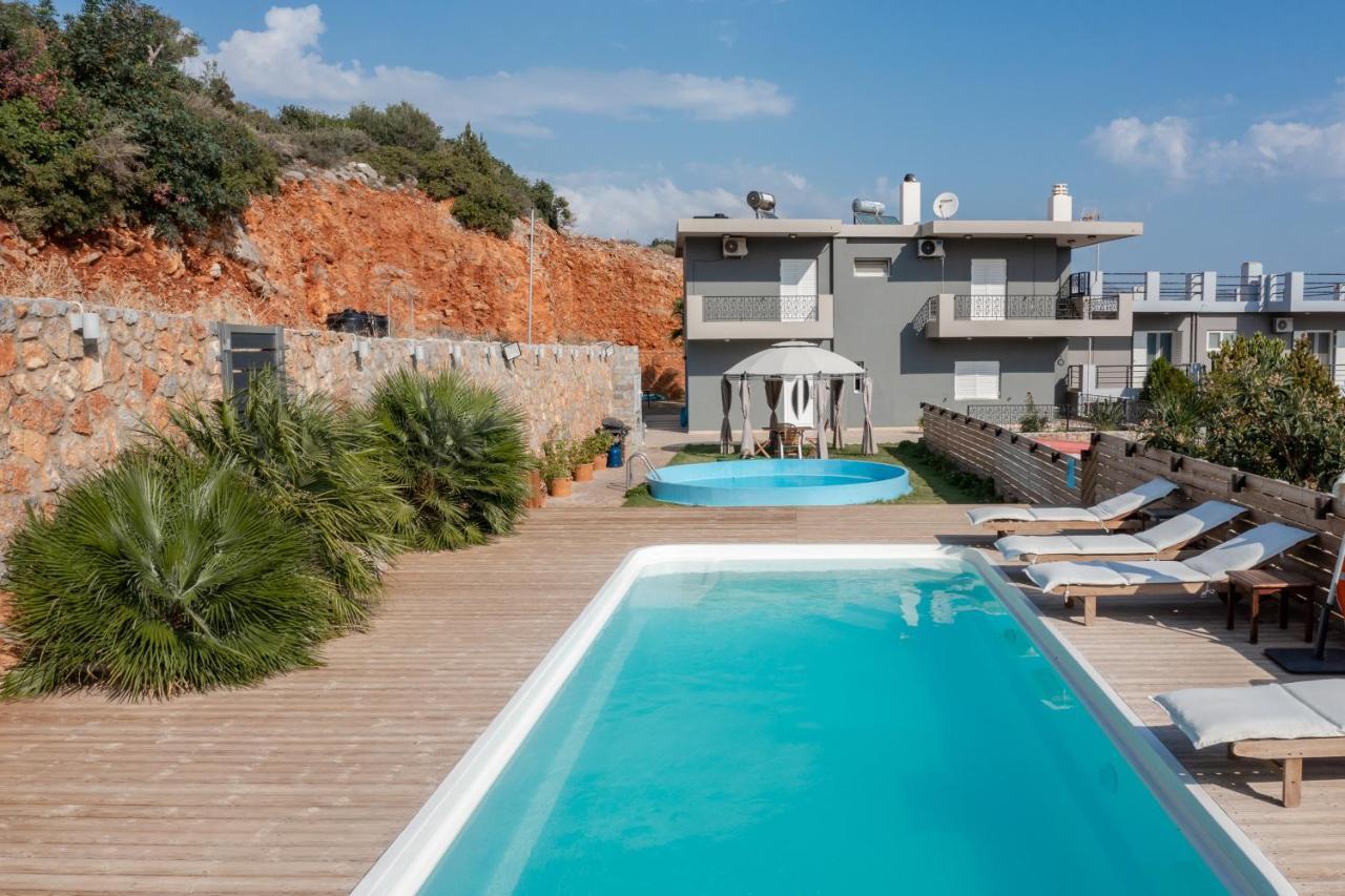 Amina Villa Agios Nikolaos Esterno foto